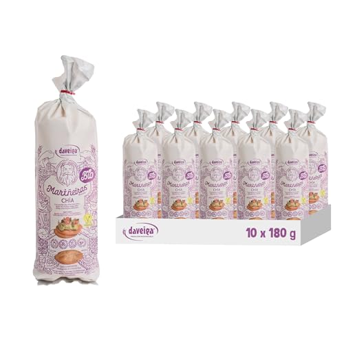 Marineiras - Tostas Ecológicas de Pan con Chia - 180 gr