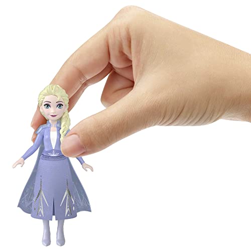 Image of Disney Frozen Toys, Small Dolls, Elsa Posable Doll with Signature Clothing Inspired by Disney Movie, Gifts for Kids