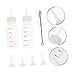ROMISBABA Pet Nursing Feeders Reusable Food-Grade Bottles for Puppies Kittens Small Animals Complete Set with Cleaning Brush for Easy Use