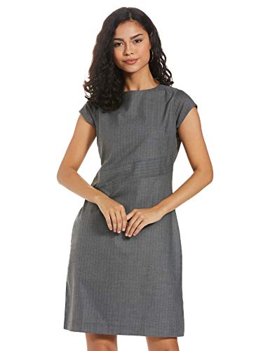 Image of STOP by Shoppers Womens Round Neck Floral Printed Shift Dress