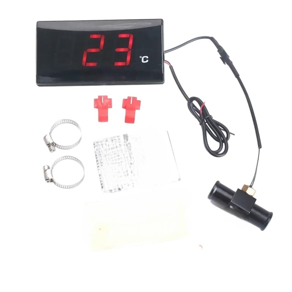 Display Velocità Termometro Universale Per Moto Strumenti Temperatura Acqua Display Digitale Misuratore Adattatore Sensore Calibro Per Trk 502