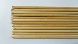 33.5" Wooden Shaft for DIY Arrow with Nocks Archery Bow Arrow Hunting Target
