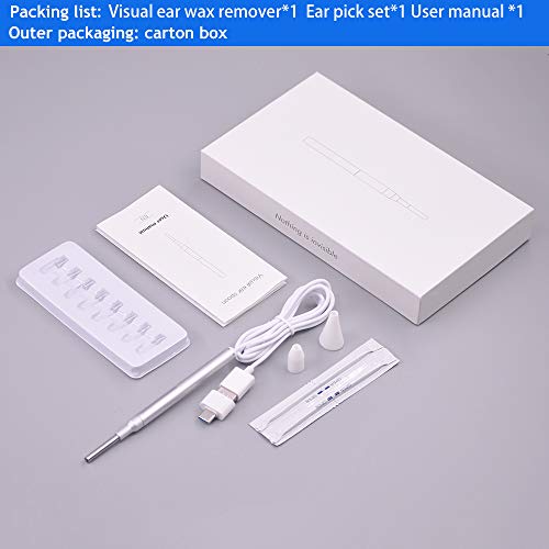 Otoscope Usb Ear Camera, Visual Ear Cleaner Ear Wax Removal 3.9Mm Hd Ear Scope Ear Endoscope With Earwax Removal Tools And 6 Led Lights For Android, Windows Pc & Mac #TOP7