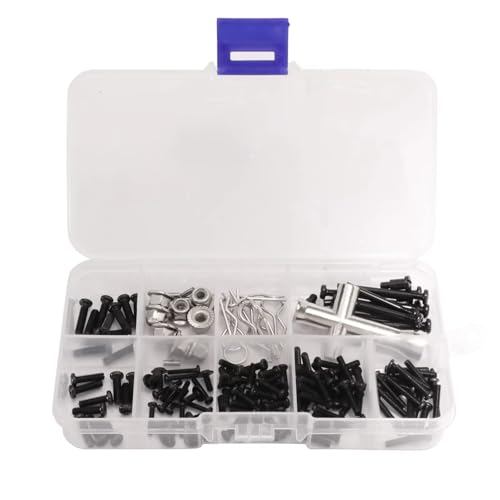 Accessori Mejoras Rc Para SCY 16101 16102 16103 16104 16106 16201 Para JJRC Q130A Q130B Q141 1/16 Kit Tornillos Metal Herramientas Reparación Piezas Repuesto RC