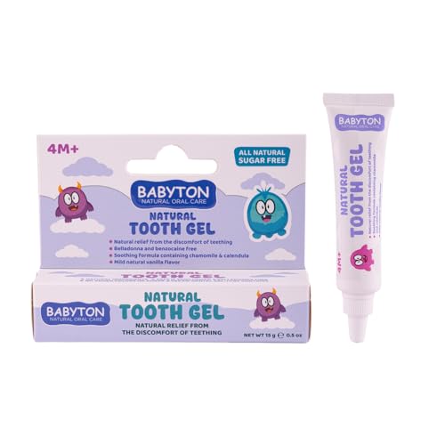 Babyton Baby Teething Gel Infant Teething Pain Relief 15g