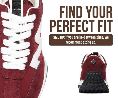 Image of Project Cloud Trendy Fashion Sneakers for Women 2026 - Memory Foam and Non-Slip Comfortable Casual Ladies Shoes for Womens Fashion Sneakers - Lightweight Lace-up Shoes (Lecco)