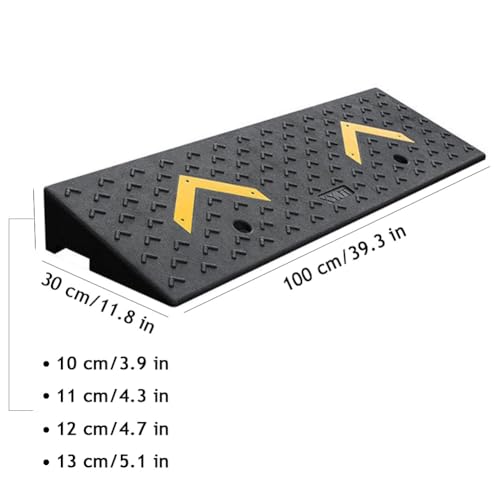 Rampa para bordillo 12 cm alta resistente para autos y motos miniatura 6