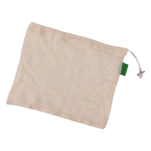 YUGSHNKFC Bolsas Vegetales Algodón Multipropósito con Mallas Transpirables Bolsas Frutas para Almacenamiento Frutas Y Verduras