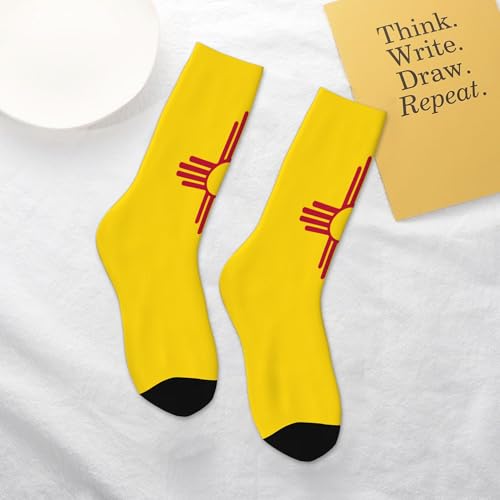 SEAEAGLE Flag of New Mexico A Pair Junior Athletic Short Tube Socks Children Calf Tube Socks Short Stockings4