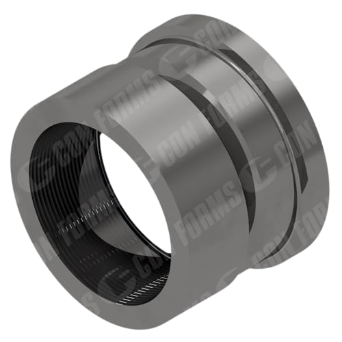 Con Forms Concrete Pump and Shotcrete System Small-Line Dissimilar End Adapters Hevi-Duty to NPT Female End (3)