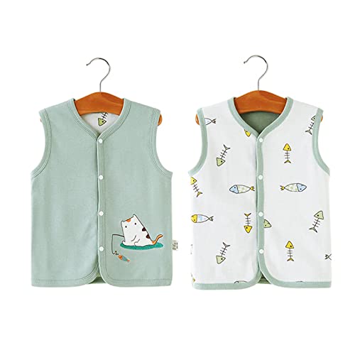 Toddler Boys Girls Vest Plush Waistcoat Sleeveless Jacket Warm Top Baby Vest 1218 Months Baby2
