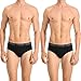 Produktbild PUMA Basic Brief Men Herren Unterhose Pant Unterwäsche 10er Pack, Farbe:230 - Black/Black, Bekleidungsgröße:L