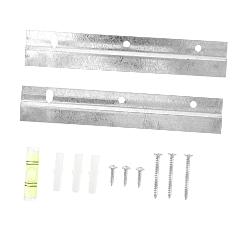 Image of 1Set French Cleat Picture Hanging Kit Durable Interlocking Wall Hangers for Secure Mounting Premium Metal Hardware for Frames Mirrors Artwork