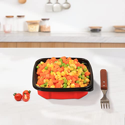 Otor 14 Ounce Meal Prep Containers Stackable 20 Sets With Airtight Lids Food Grade Square Lunch Boxes Travel Containers Bpa Free Dishwasher, Microwave, Freezer Safe #TOP5