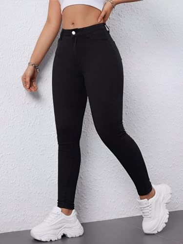 Image of Ben Martin Women's High Rise Skinny Fit Stretchable Denim Jeans Pant