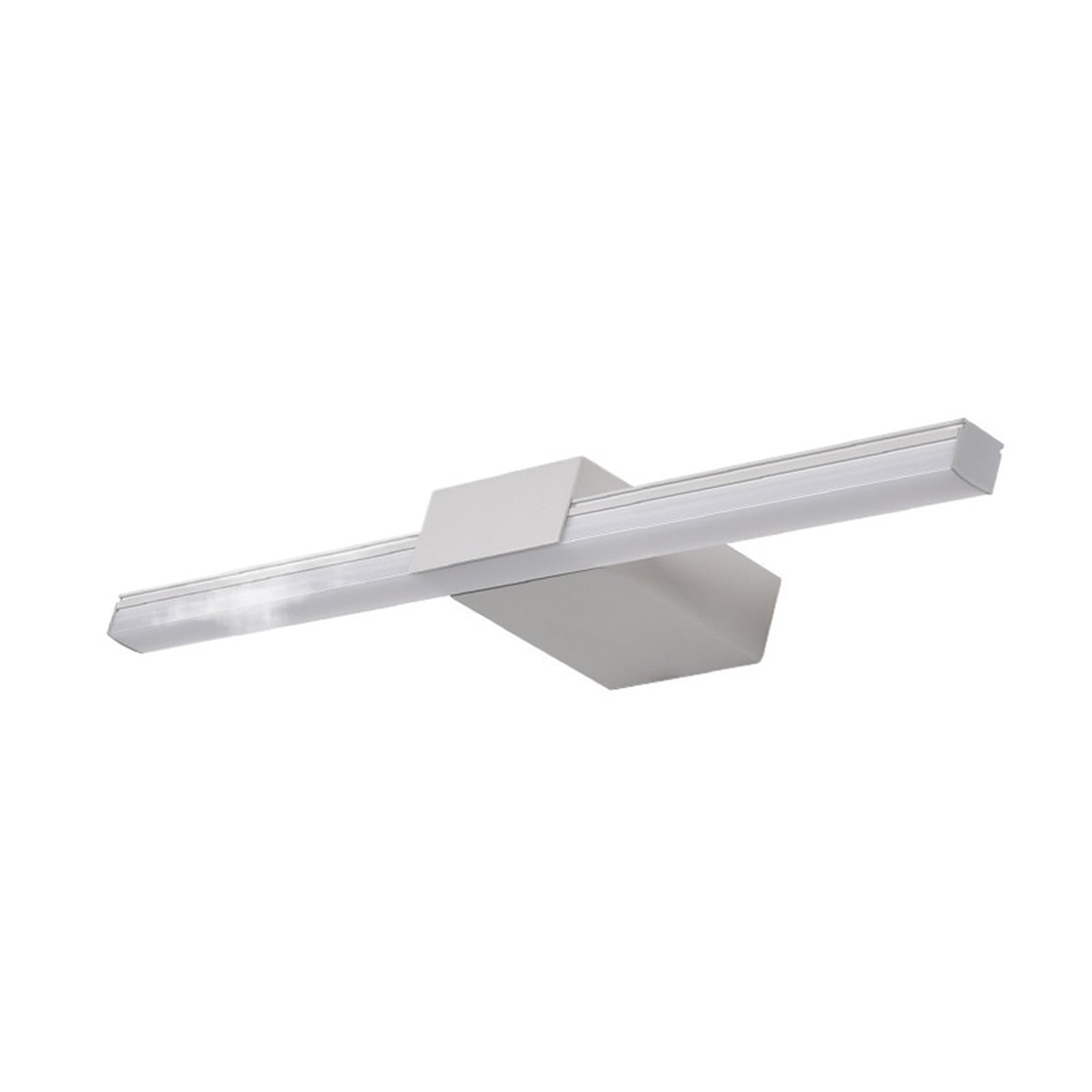 KOESRXNQW Led Wall Lamp Bathroom Vanity Light 40cm 55cm AC85-265V Indoor Modern Sconces Mirror Fixtures Black White Stable Lighting