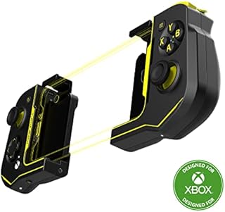 Turtle Beach Atom Kontroler Xbox do Urządzeń Mobilnych Android 8.0+ z Obsługą Standardu Łączności Bluetooth 4.2, Żółty