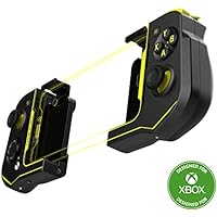 Turtle Beach Atom Mobile Gaming Controller Designed for Xbox & Android 8.0+ Devices with Bluetooth &ndash; Black/Yellow