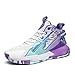 Produktbild BINQI Herren Basketballschuhe High-Top leichte Stoßdämpfung rutschfeste atmungsaktive Outdoor-Sportschuhe Jungen Basketballschuhe Mädchen Indoor-Schuhe Sportschuhe 44 EU