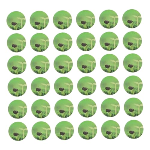 OSALADI Pegatinas Adhesivas Antimusgo para Cestas de Cultivo Hidropónico 3 Cajas 50 Etiquetas Cada Una Resistentes y Duraderas Suministros para Jardines Hidropónicos Interiores