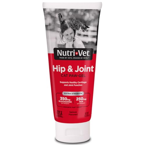 Nutri-Vet Cat Hip & Joint Paw Gel 3oz