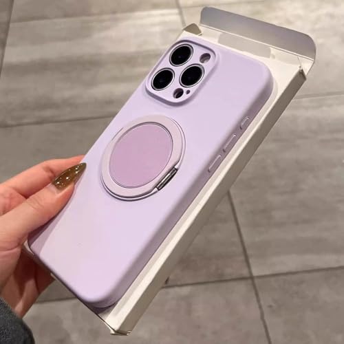 Coque magnétique iPhone 14 Pro Max avec support rotatif 360 pour chargeur sans fil