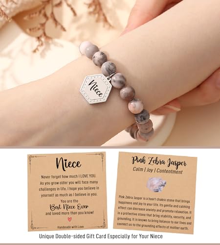 TONY & SANDY Unique Gifts for Women, Mom, Daughter, Wife, Friends, Sister, Aunt, Grandma - Beaded Bracelets for Women Teen Girls Jewelry on Birthday Christmas Graduation Easter2