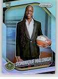 2025 Panini Prizm WNBA Silver PRIZMS #144 Dominique Malonga Seattle Storm Official Basketball Card in Raw (Nm or Better) Condition