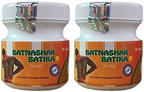 - Batnashak Batika|60 tablets in each pack|(Pack of 2)|120 capsules in whole pack, 2 count