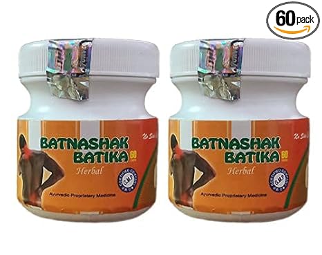 Batnashak Batika | 60 tablets in each pack | (Pack of 2) | 120 tablets in whole pack