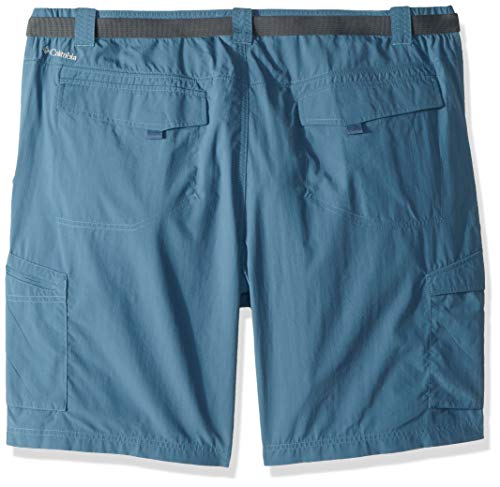 Image of Columbia Men's Regular Fit Shorts (AM4723 Cypress Heather Camo Print 40)