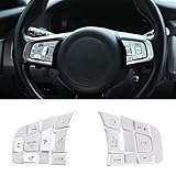 Fit for Jaguar XE XEL XF XFL F-PACE E-PACE F-TYPE Aluminum Alloy Car Interior Button Sequin Decorative Protection Sticker Accessories-10Pcs