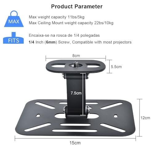 Soporte para proyector extraíble universal para evitar vibraciones 3