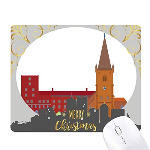 Tapis de souris Koling Monument Historique Danois le cadeau de Noël idéal