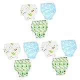DOITOOL 9 Piezas De Suministros Mezclados Para Prendas De Vestir Reutilizables Para Bebés Estilo L Nadar Cómodos Pañales Transpirables Bebés Pantalón Lavable Niño Playa Pañal Pantalones