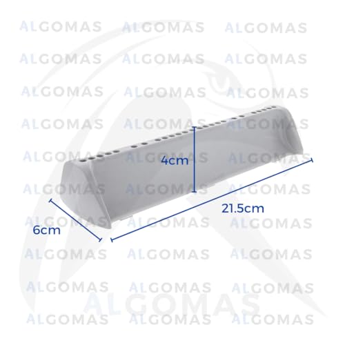 ALGOMAS® Packung mit 3 Wasserschläuchen für Waschmaschine EDESA/FAGOR | Maße 21,5 cm x 6 cm x 4 cm | LJ2F001A5, 52 x 1298