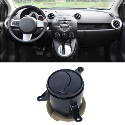 Grilles de ventilation climatisation de voiture pour tableau de bord Mazda 2