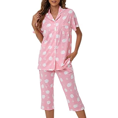 Tugege Capri Pajamas Set Cover