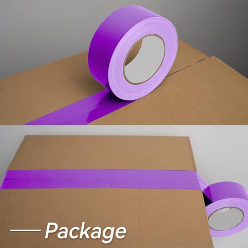 Image of Reniteco Purple Duct Tape- 2 inches x 45 Yards, Waterproof & All-Weather, No Residue, UV Resistant, Heavy Duty for Car, Home & Outdoor Repairs, 1 Roll