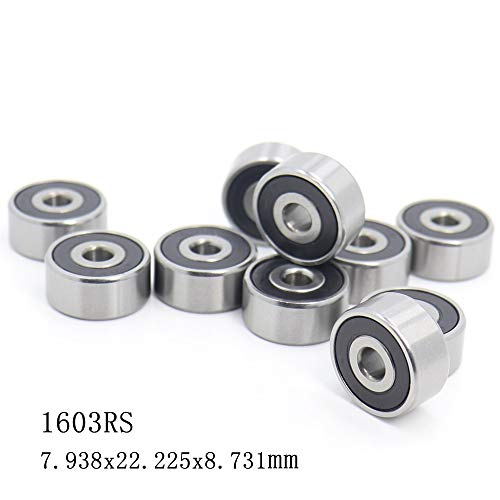 Roulements à billes miniatures 1603RS pour transmission de puissance