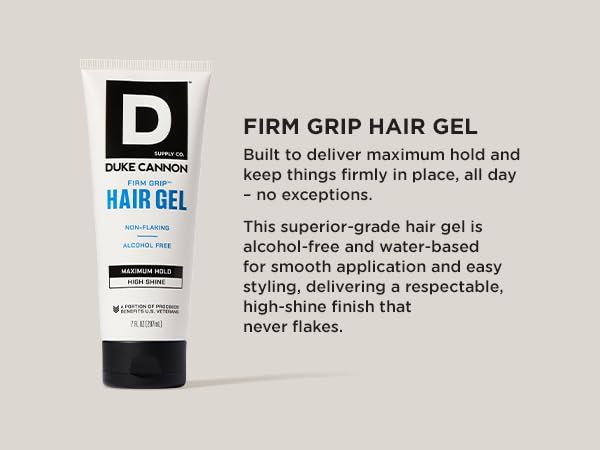 Gel para cabello Duke Cannon Firm Grip 7 oz miniatura 5