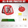 DURARANGE Pop-Up Golf Chipping Net - Ultimate Target Training Chip Aids for Precision & Distance, Outdoor | Indoor Practice, Golfer Gift