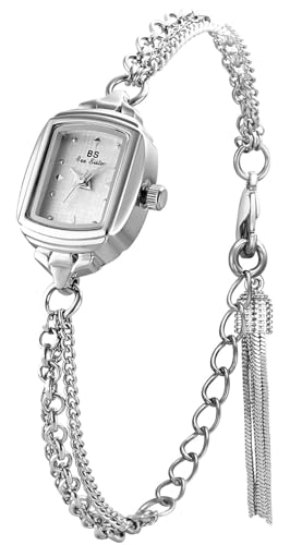 FANMIS Women Classic Vintage Bangle-Style Wristwatch Dainty Small Dial Watch
