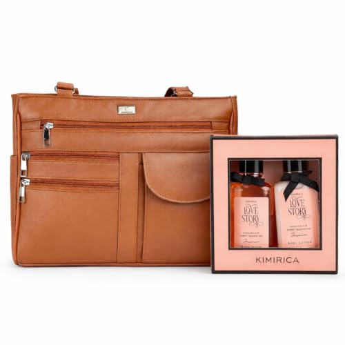 Image of K London Ladies Leather Handbag|Women's Handbag in Soft Leather - Womens Designer Shoulder Hand Bag - Medium Practical Size