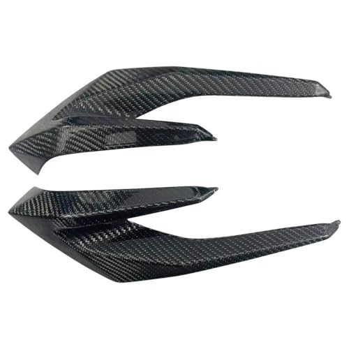 Becquet de panneau latéral Ninja 500 2024 en fibre de carbone look haut de gamme