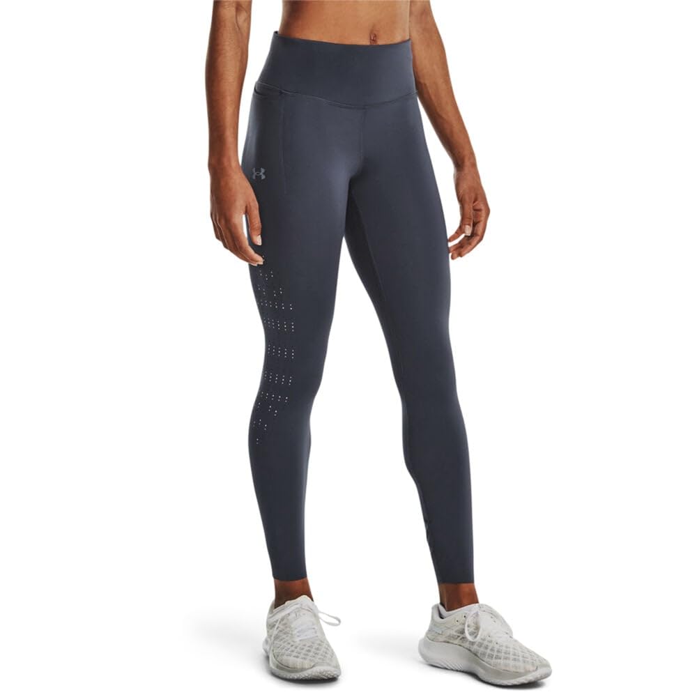 Under Armour Mujeres Fly Fast Elite Ankle Tight Laufbekleidung Malla Gray - Gris