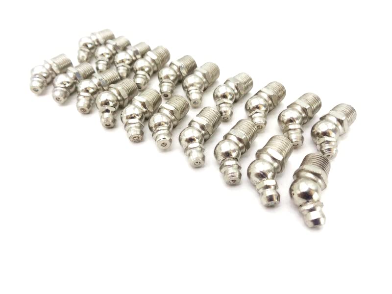 Grease Nipple 45' Angled, Set of 20 PCS. (Part NO. 1450/1001) by Aries