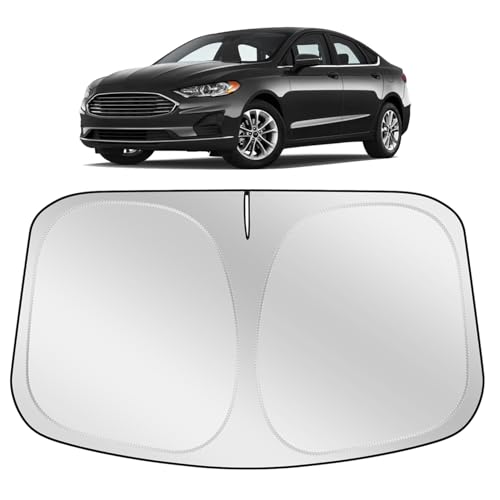 XHRING Car Windshield Sun Shade Sunshade Compatible with Ford Fusion 2021 2013-2020 Accessories, Car...