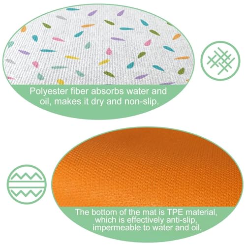 Tapete absorbente para cocina, pasillo y cuarto de lavado suave Memphis 6