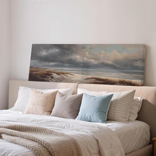 Impression de dune de sable côtière sur toile premium au format XL